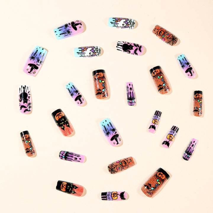 Halloween-Themed Nail Art Set Kalsten