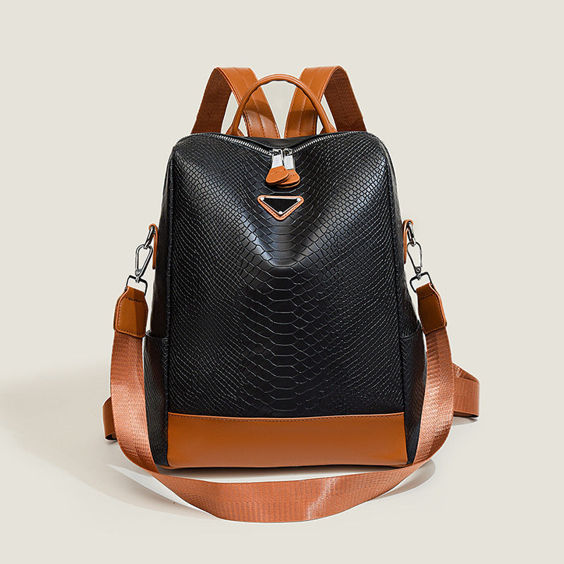 Textured Fashion Backpack