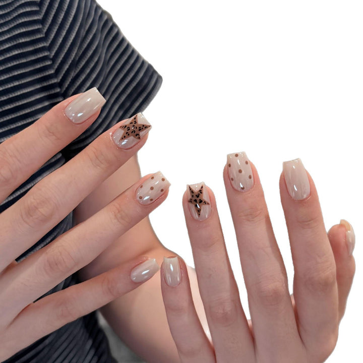 Trendy animal print artificial nail tips Kalsten