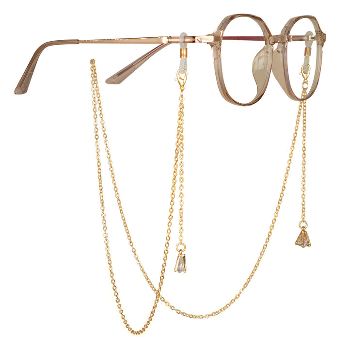 Unique Triangle Pendant Chain Necklace Kalsten