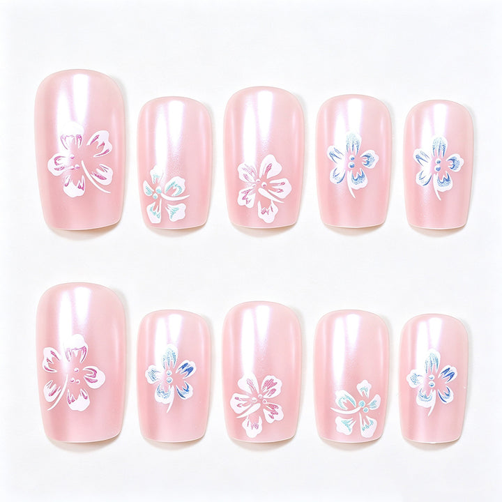 Artistic Floral Nail Art Tips Kalsten