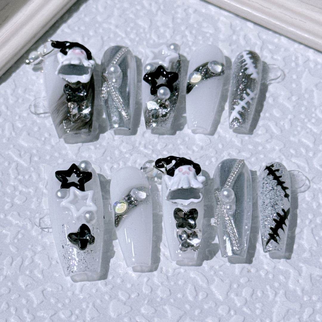 Glamorous Halloween Nail Art Set