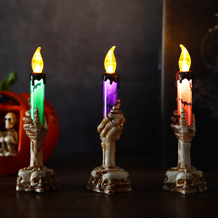 Decorative Skull Hand Candle Holder Kalsten