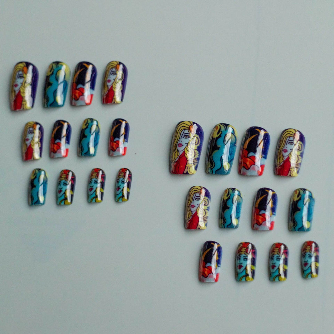 Artistic Character Nail Art Kit