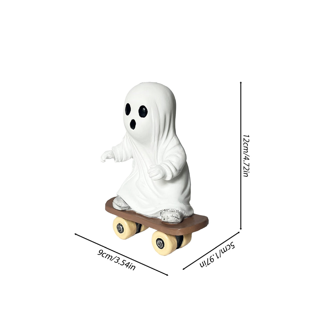 Decorative skateboard ghost figure Kalsten