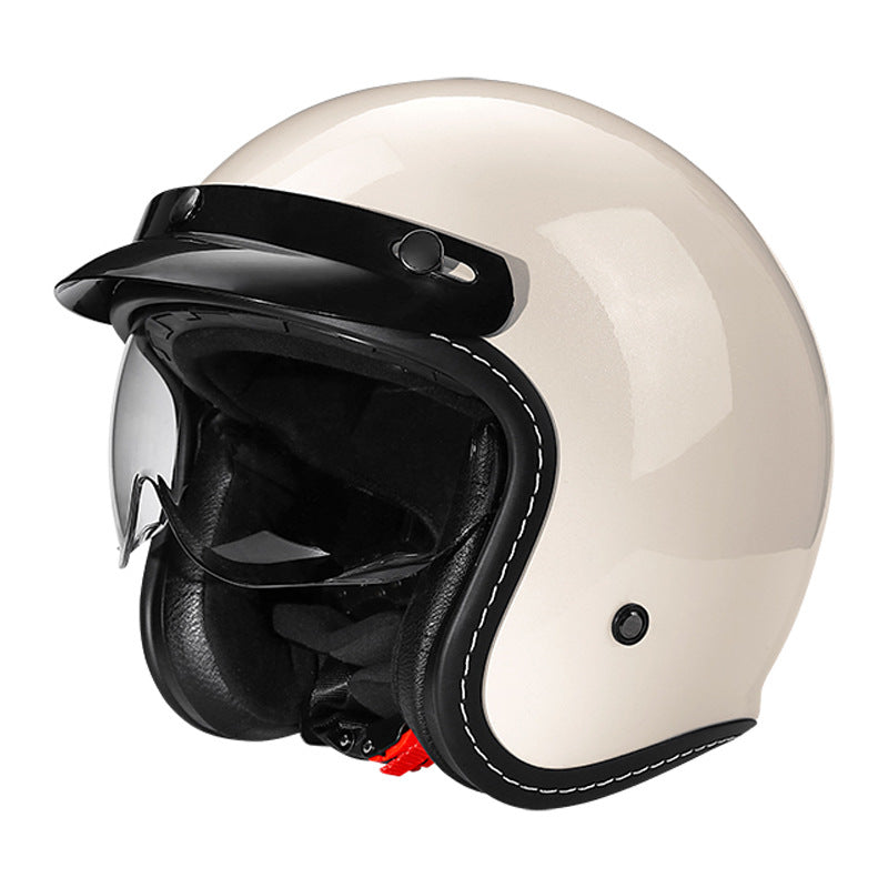 WoVintage Open-Face Motorcycle Helmet Kalsten