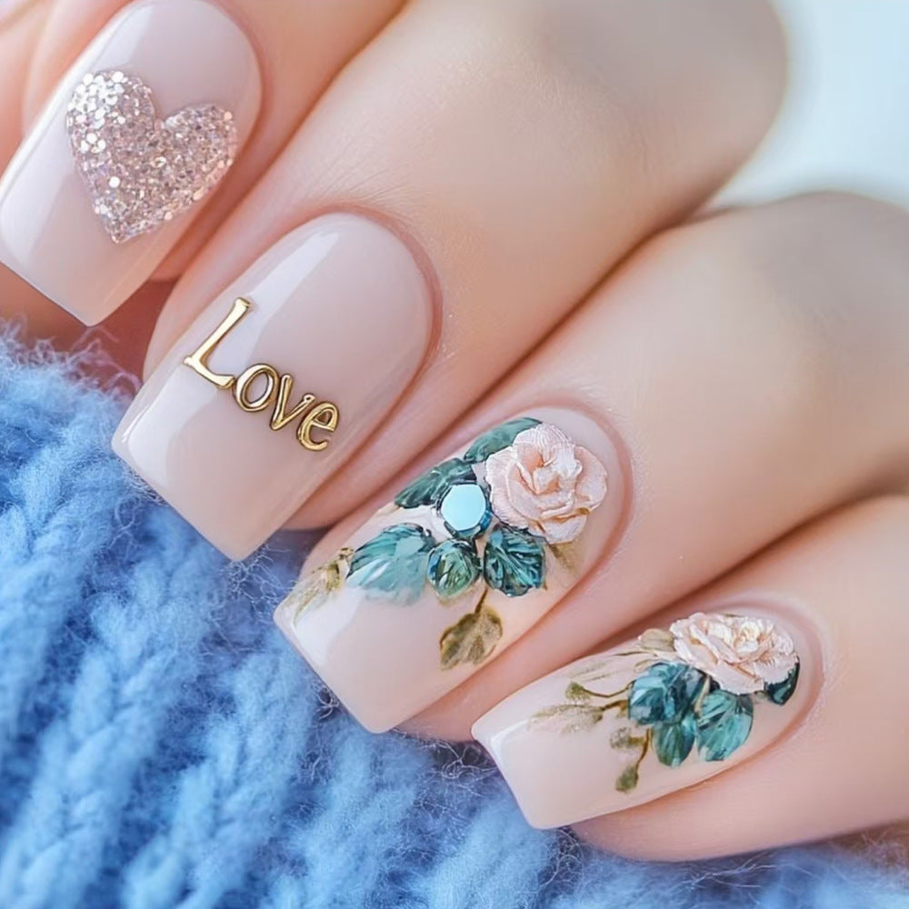 Floral-Inspired Press-On Nails Kalsten