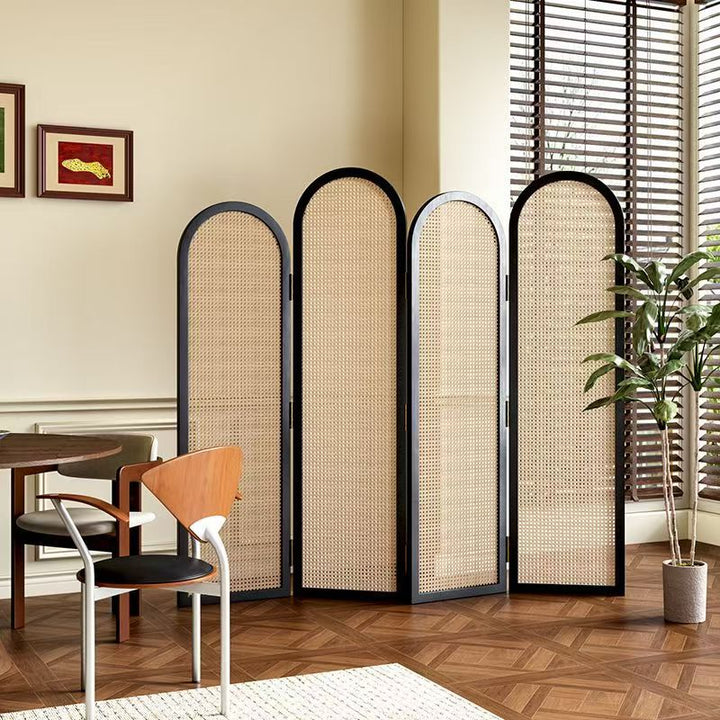 Elegant Rattan Room Divider Kalsten