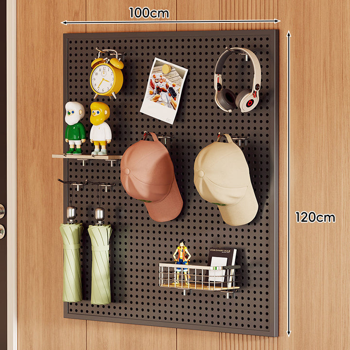 Wall-Mounted Pegboard Organizer