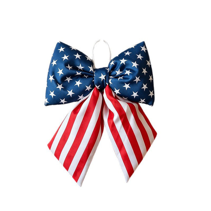 Unisex decorative bow decoration with hanging loop for door wreath and wall Kalsten
