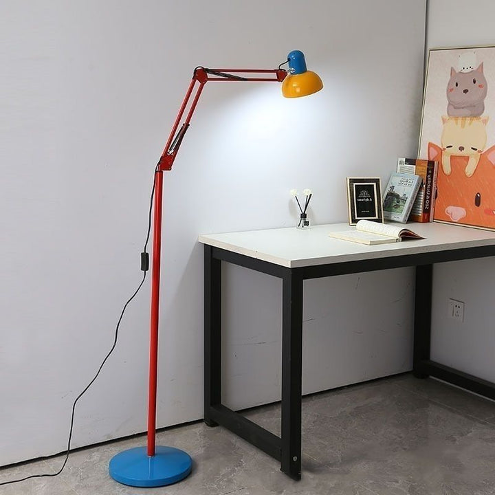 Adjustable Modern Floor Lamp with Colorful Design