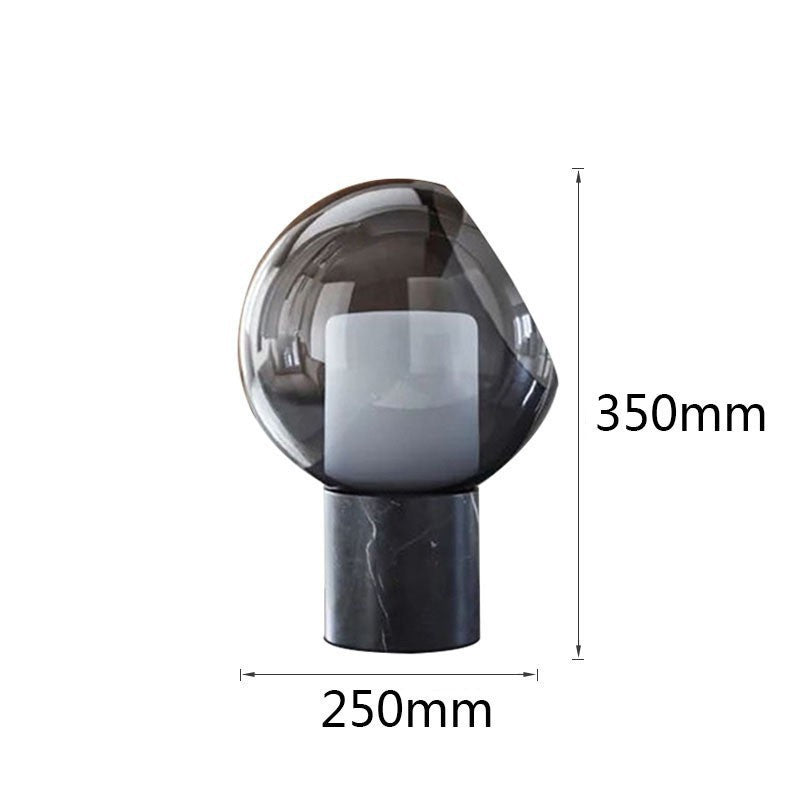 Contemporary Glass Table Lamp
