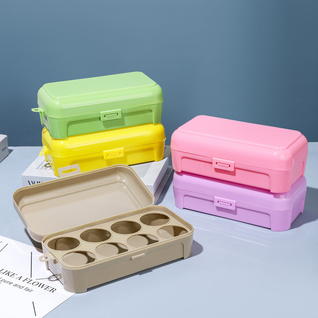 Clear Multi-Compartment Organizer Box Kalsten