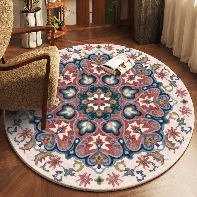 Decorative Circular Area Rug