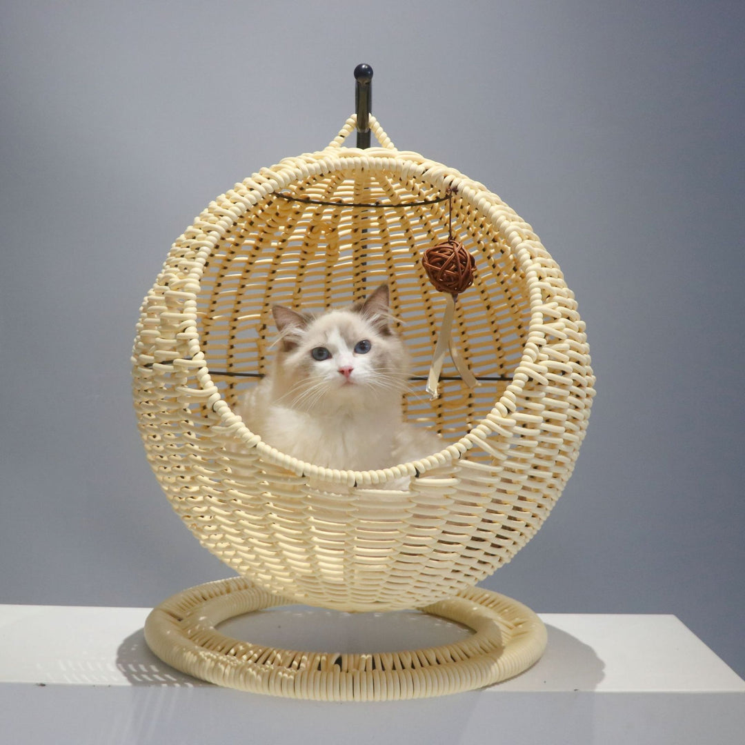 Comfortable cat bed with floating basket structure Kalsten