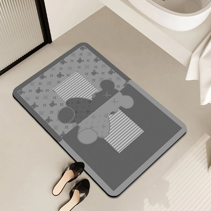 Cute Cartoon-Themed Bath Mat Kalsten
