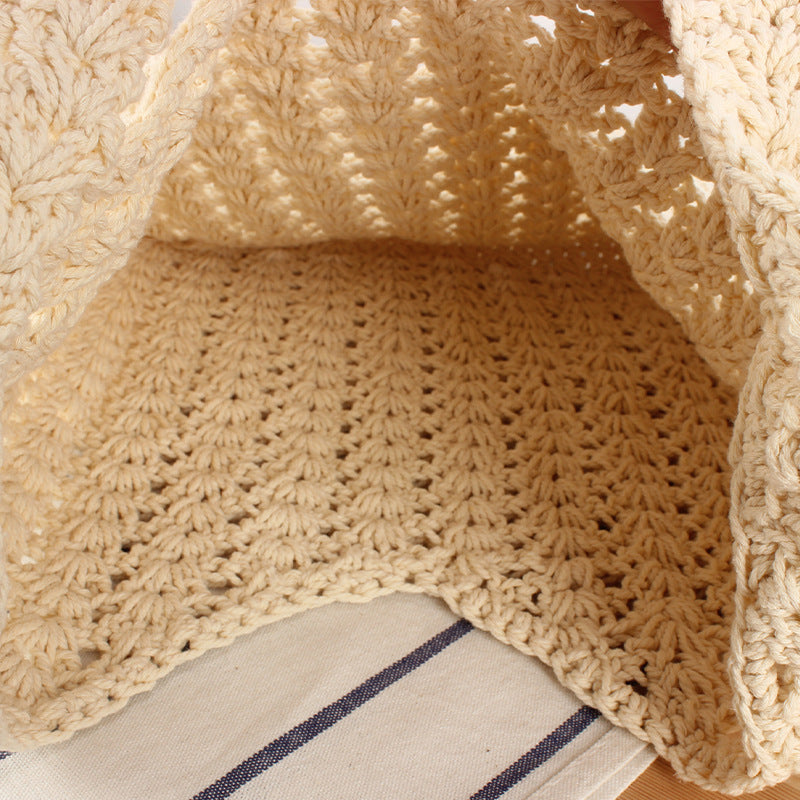 Macrame Tote Bag with Innovative Design Kalsten