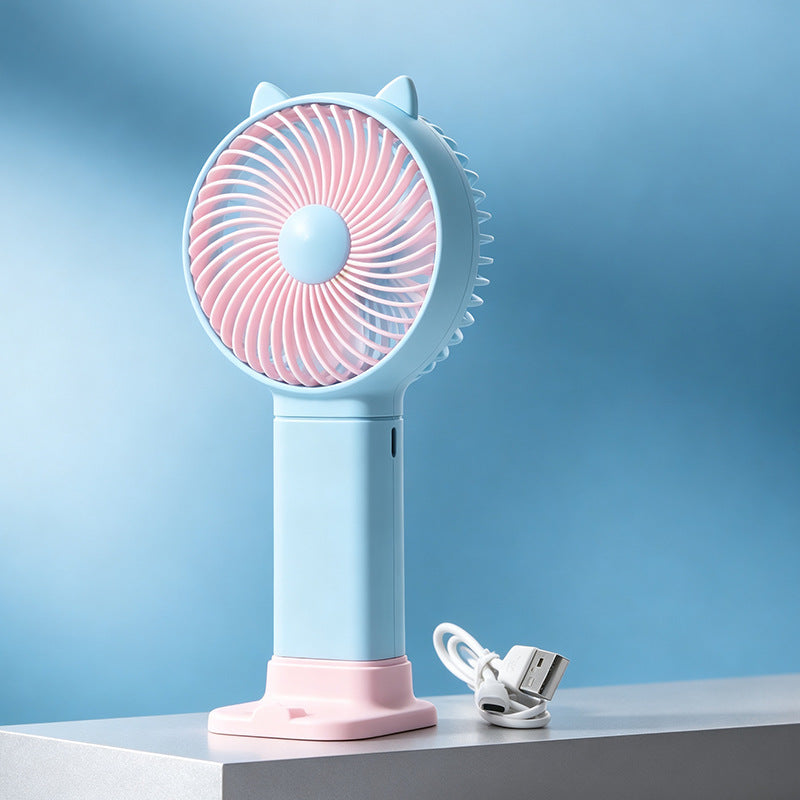 Ladies Portable Hand Fan with Ergonomic Design Kalsten