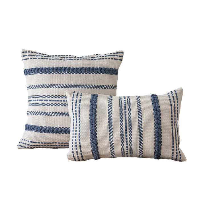 Layered Braid Decorative Pillow