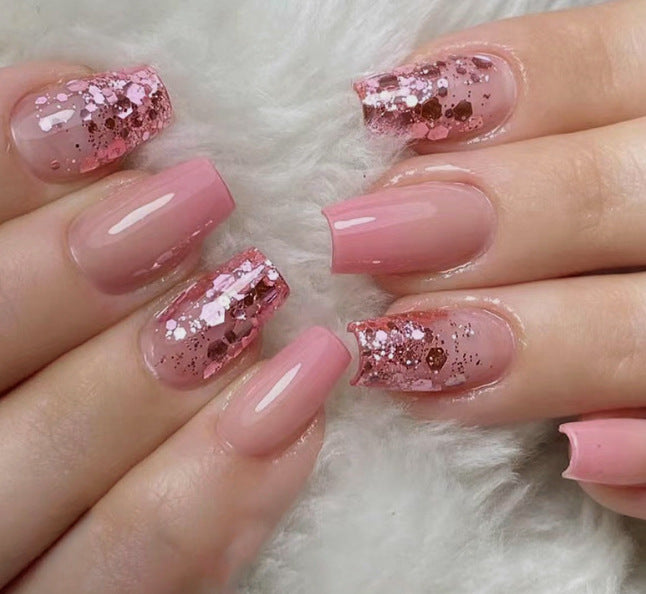 Elegant Ombre Nail Extensions Kalsten