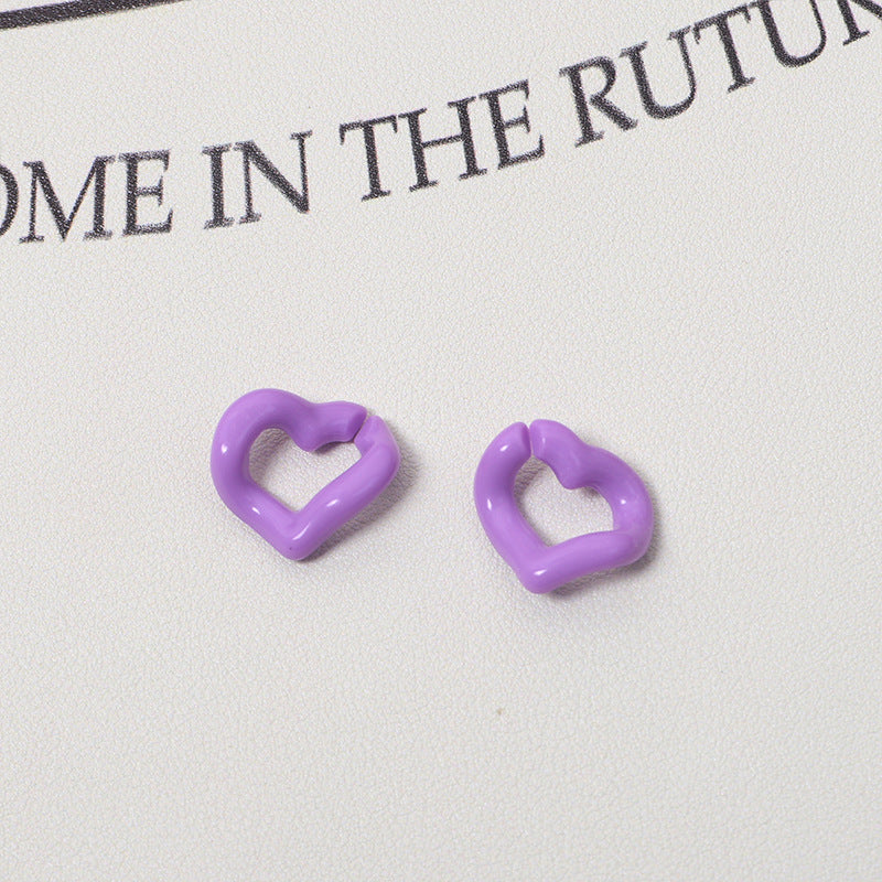 WoHeart-Shaped Decorative Earrings kalsten