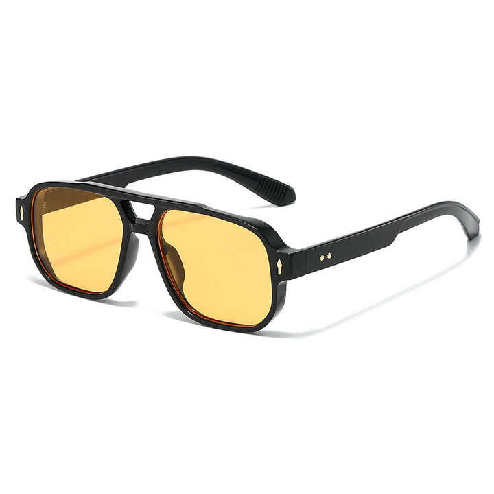 Fashion-Forward Polarized Rectangle Sunglasses Kalsten