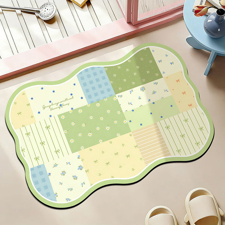 Cute Cartoon Dog Shaped Bath Mat