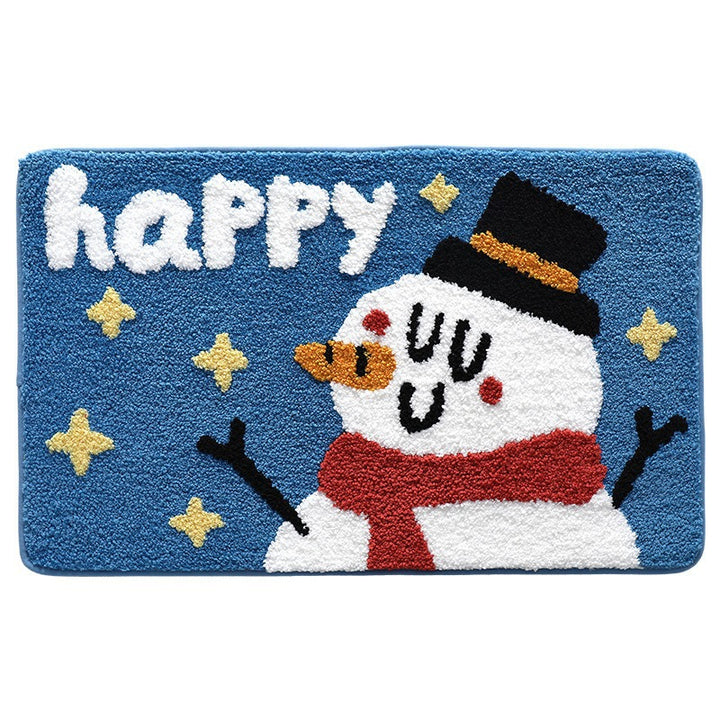 Christmas-Themed Bath Mat