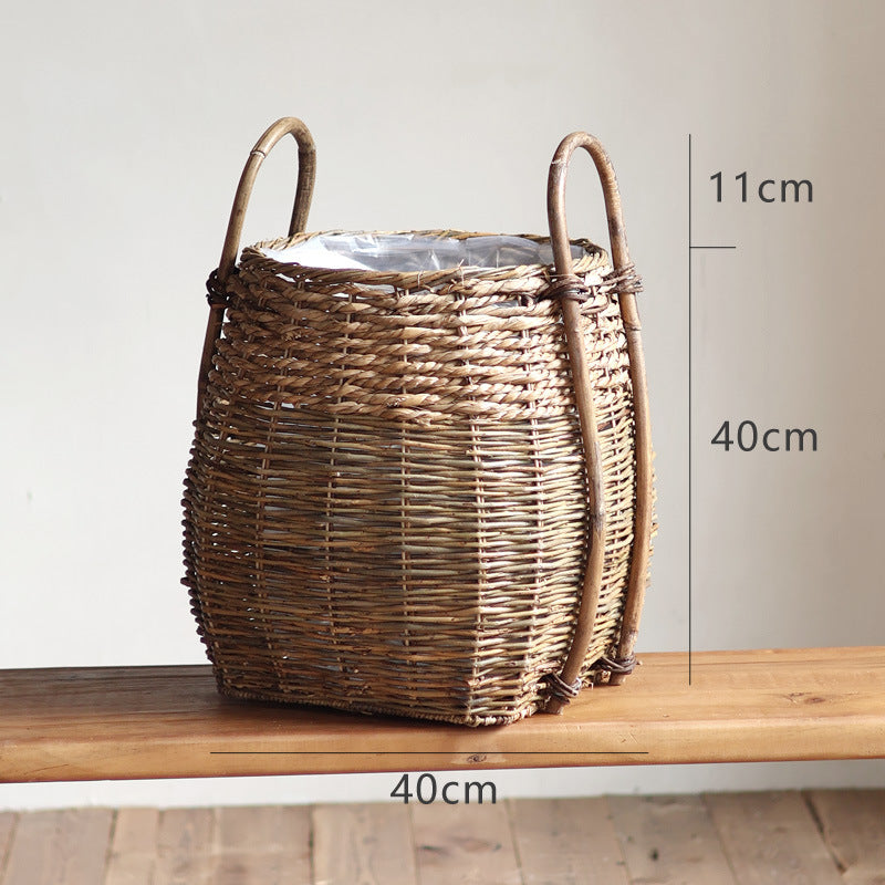 Handwoven storage basket Kalsten