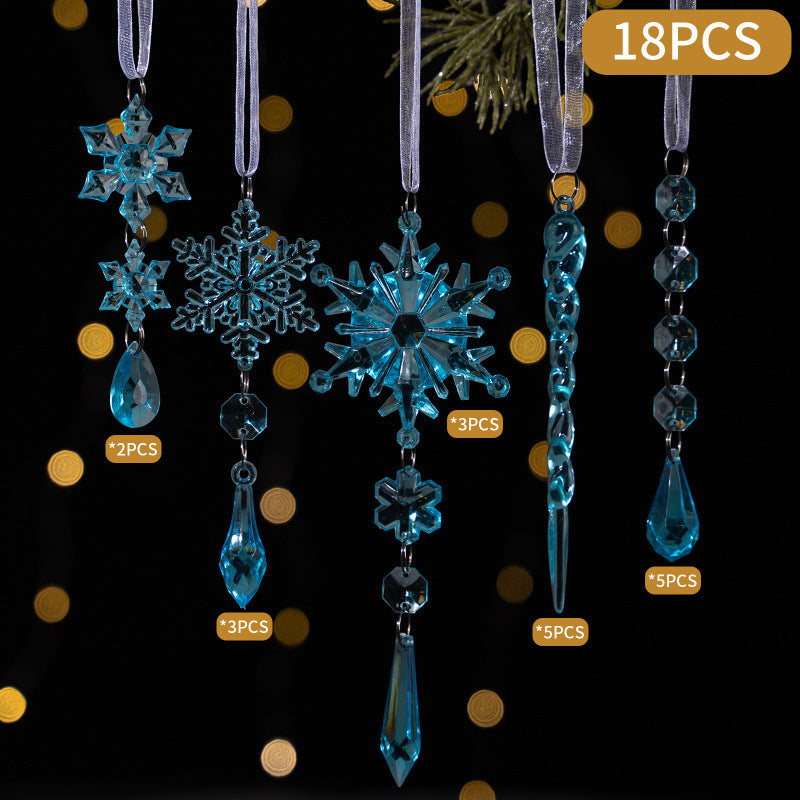 Glittering Snowflake Decoration Kalsten