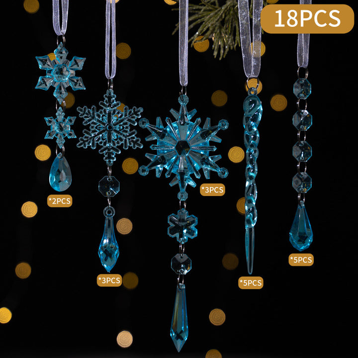 Glittering Snowflake Decoration Kalsten