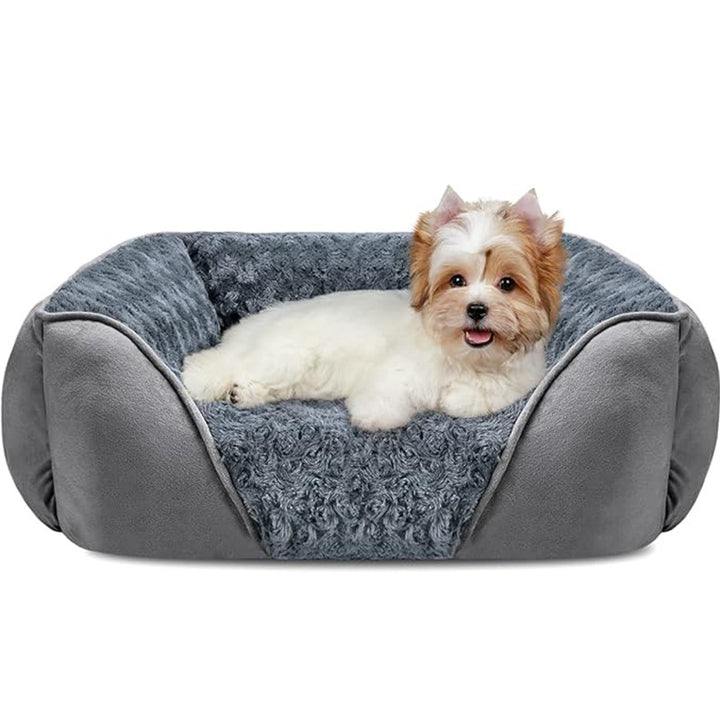 Orthopedic Plush  Couch   Dog Bed