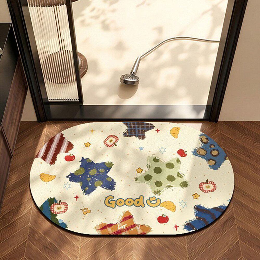 Decorative Polka Dot Area Mat