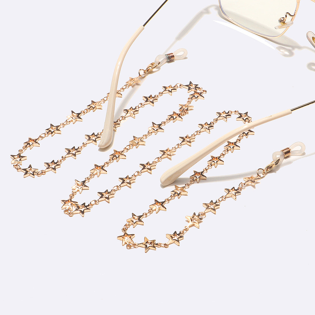 Star-Decorated Eyewear Chain Kalsten