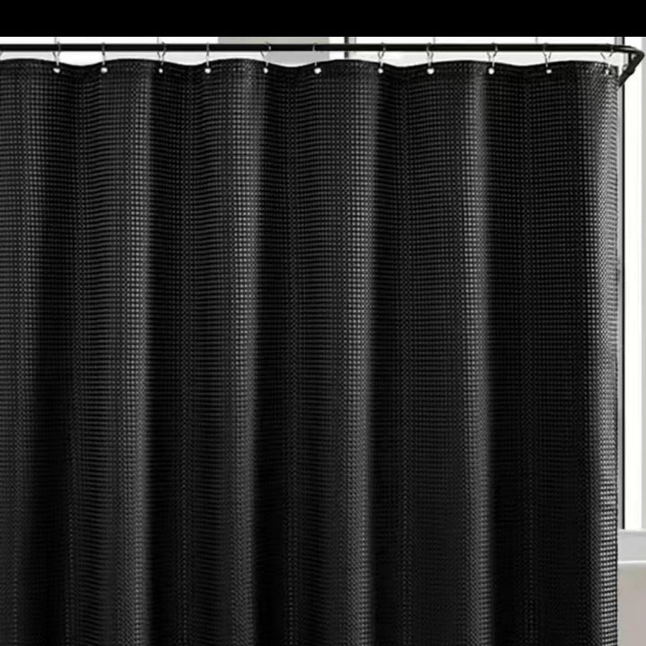 Textured Waterproof Shower Curtain Kalsten