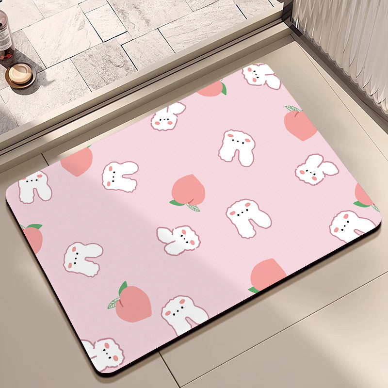 Modern Artistic Bath Mat Kalsten