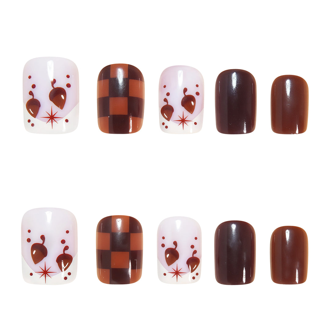 Artistic Square Nail Art Design Kalsten