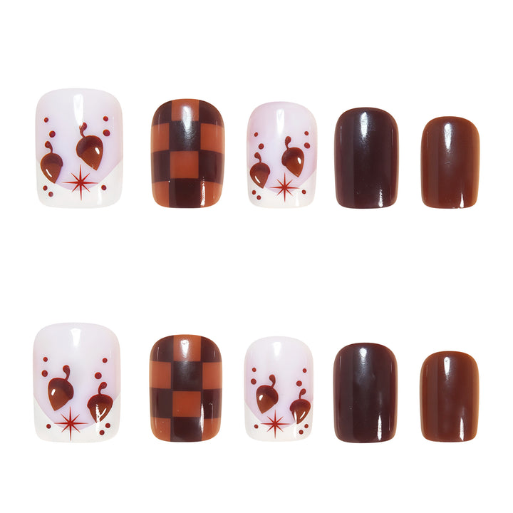 Artistic Square Nail Art Design Kalsten