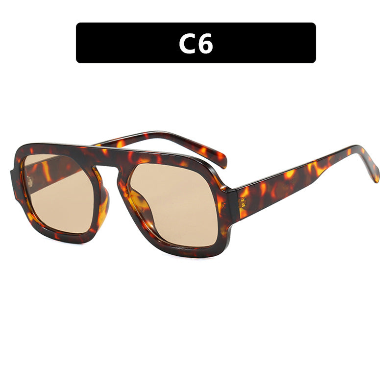 Women's trendy sunglasses with distinct angular design and UV protection Kalsten