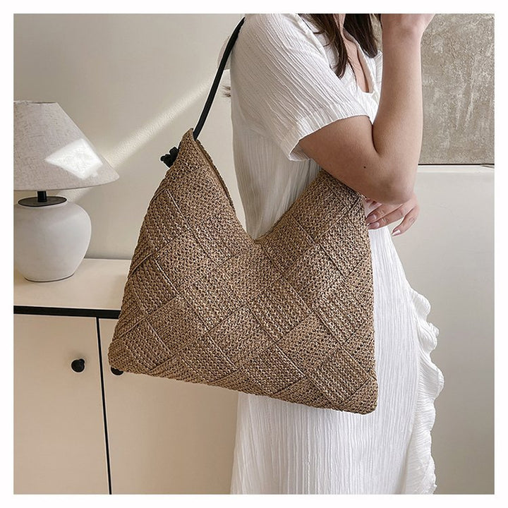 Stylish tote bag with structured pattern Kalsten