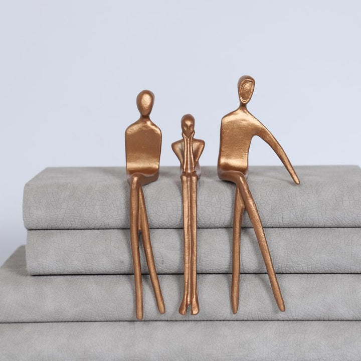 Artistic Metal Figure Set