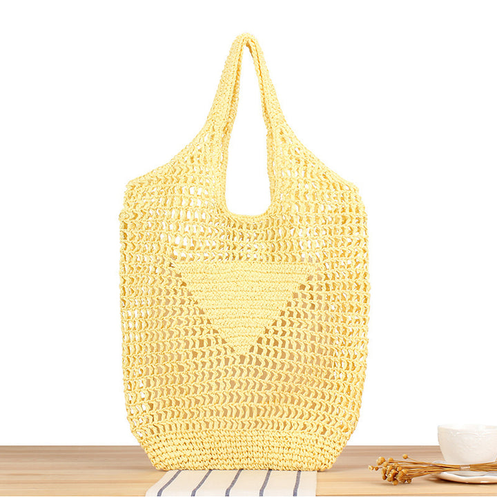 Hand-knotted net tote bag Kalsten