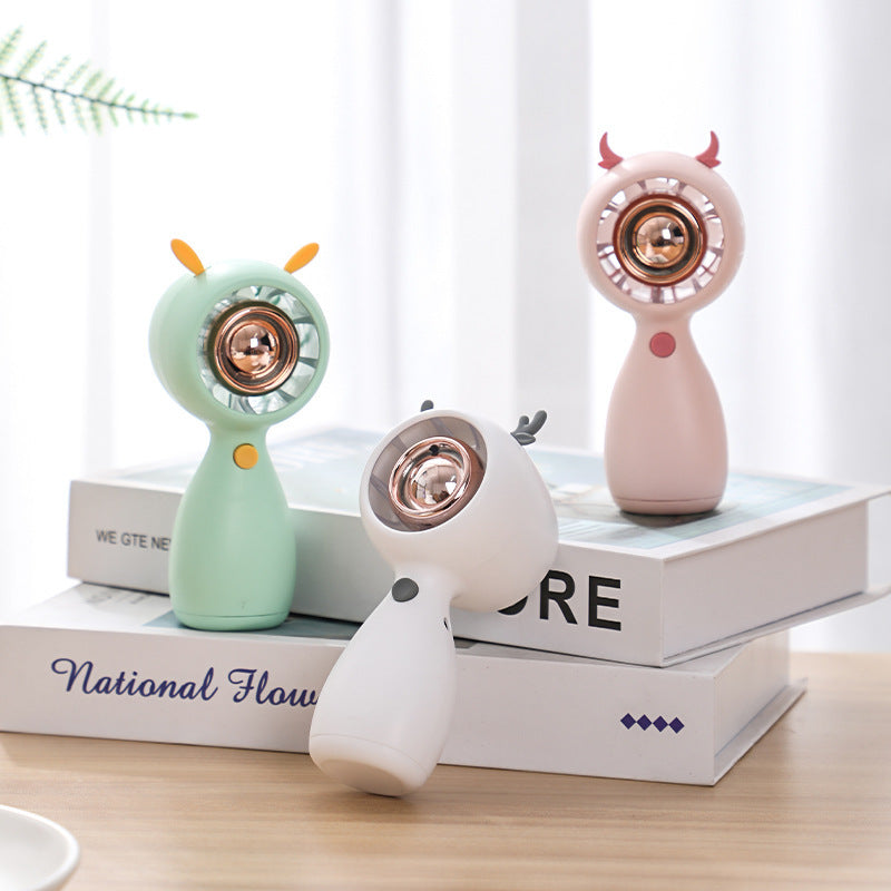 Mini Portable Animal-Themed Handheld Fan Kalsten