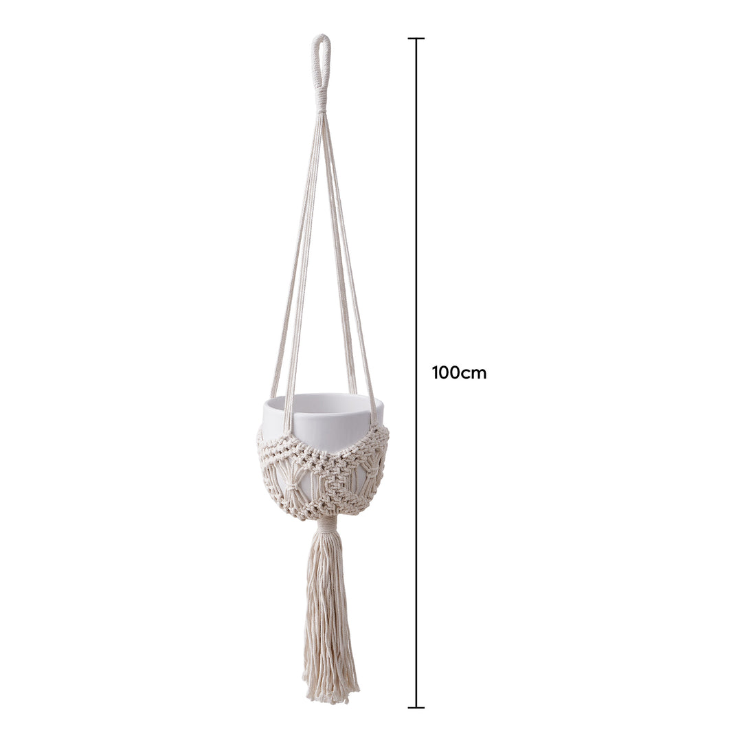 Stylish Macramé Hanging Planter