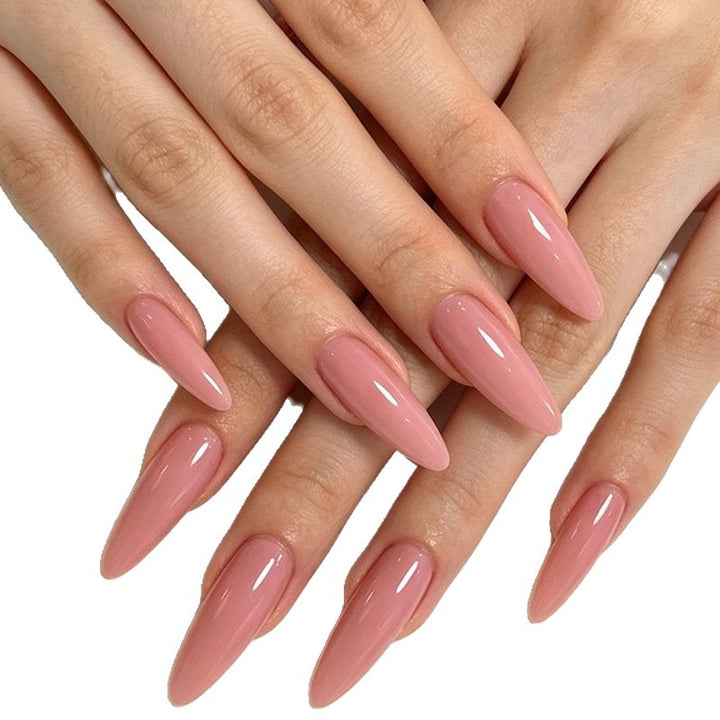 Elegant Almond-Shaped Nail Enhancements Kalsten 1789915565