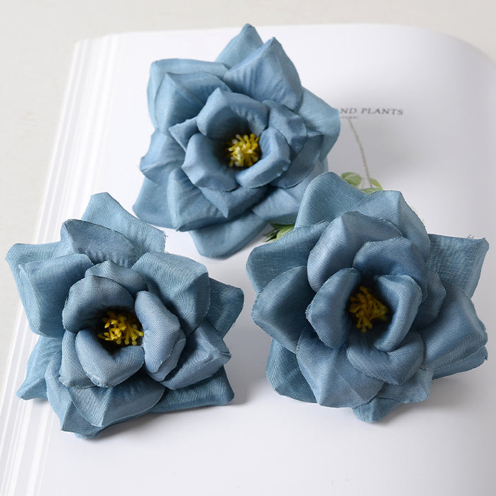 Elegant Fabric Flower Hair Clusters