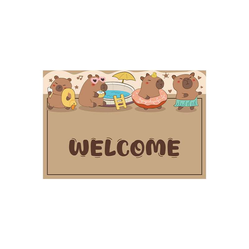 Fun-Themed Decorative Doormat