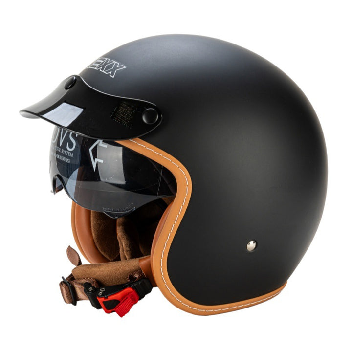 Classic Open-Face Motorcycle Helmet Kalsten