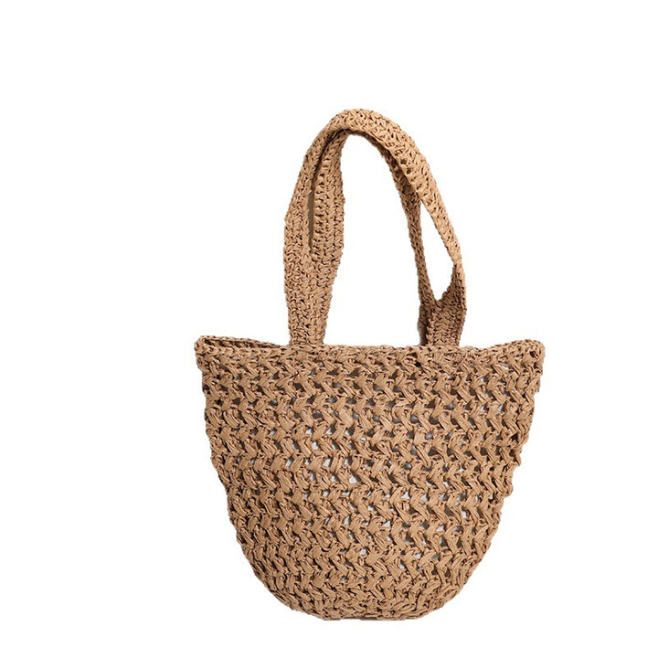 Braided Bast Crossbody Bag with Generous Interior Capacity Kalsten