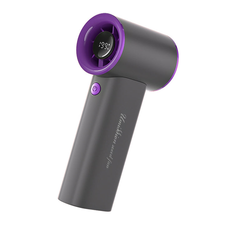 Unisex nan compact digital travel hair dryer with LED temperature display and quiet motor Kalsten